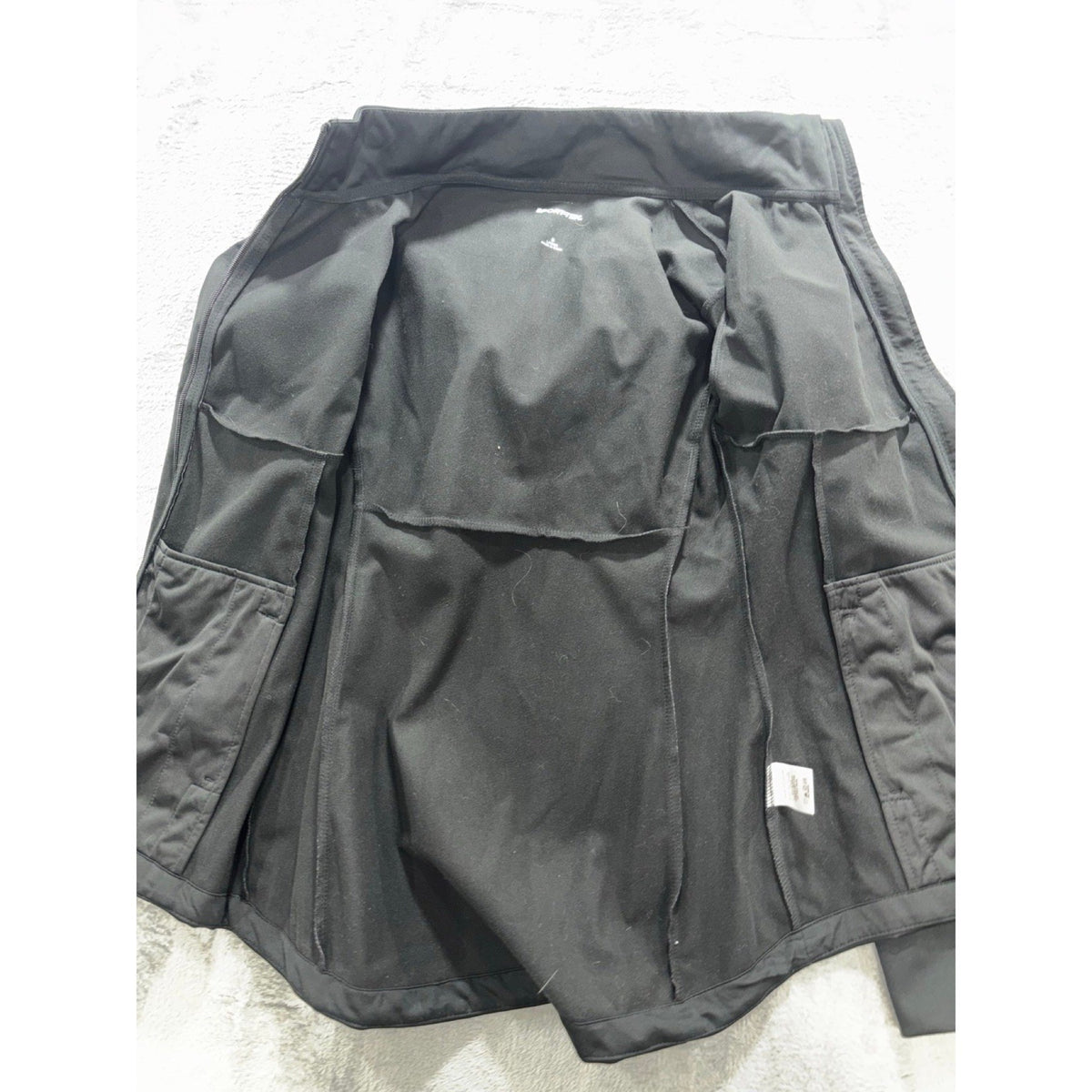 Sport-Tek Womens S Black Hooded Zip Softshell Jacket Athleisure Casual