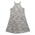 Olive + Oak XS Womens Gray Heathered Knit Halter Swing Dress Casual Boho Cozy