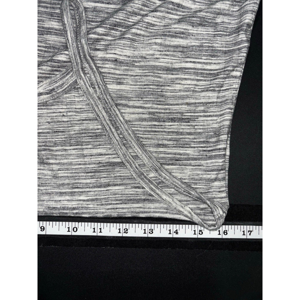 Olive + Oak XS Womens Gray Heathered Knit Halter Swing Dress Casual Boho Cozy