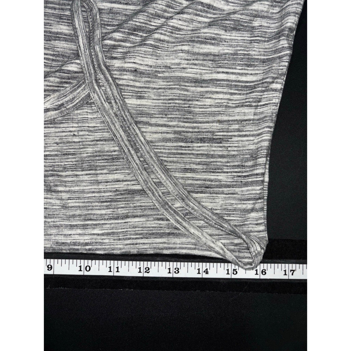 Olive + Oak XS Womens Gray Heathered Knit Halter Swing Dress Casual Boho Cozy