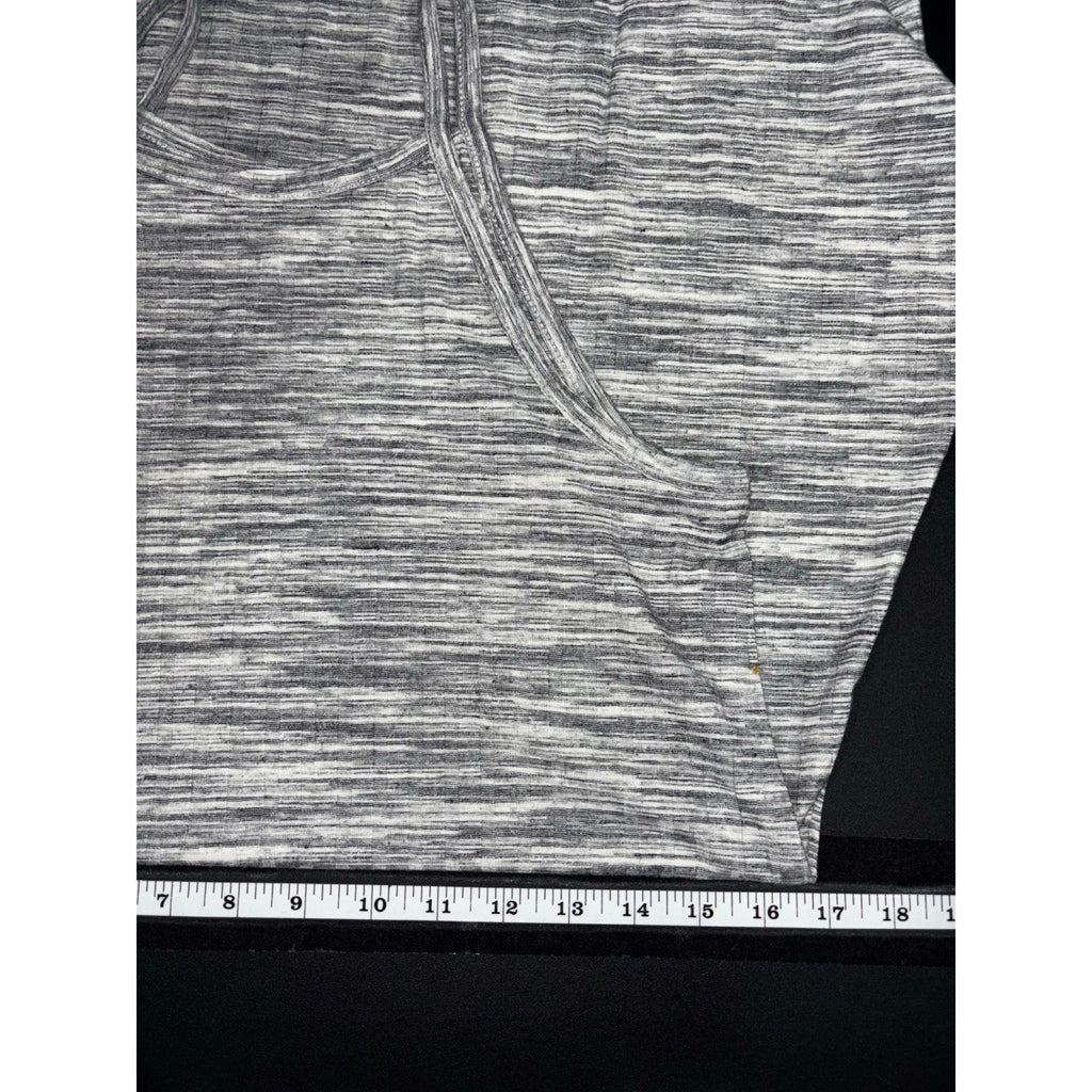 Olive + Oak XS Womens Gray Heathered Knit Halter Swing Dress Casual Boho Cozy