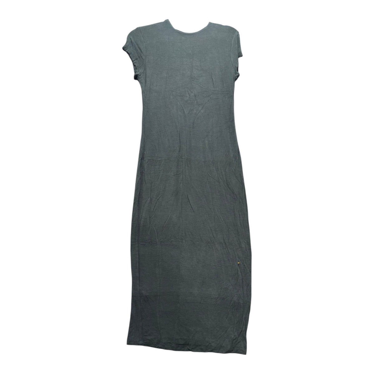 American Dream S Gray Womens Bodycon Midi Maxi Knit Dress Casual Minimalist Boho