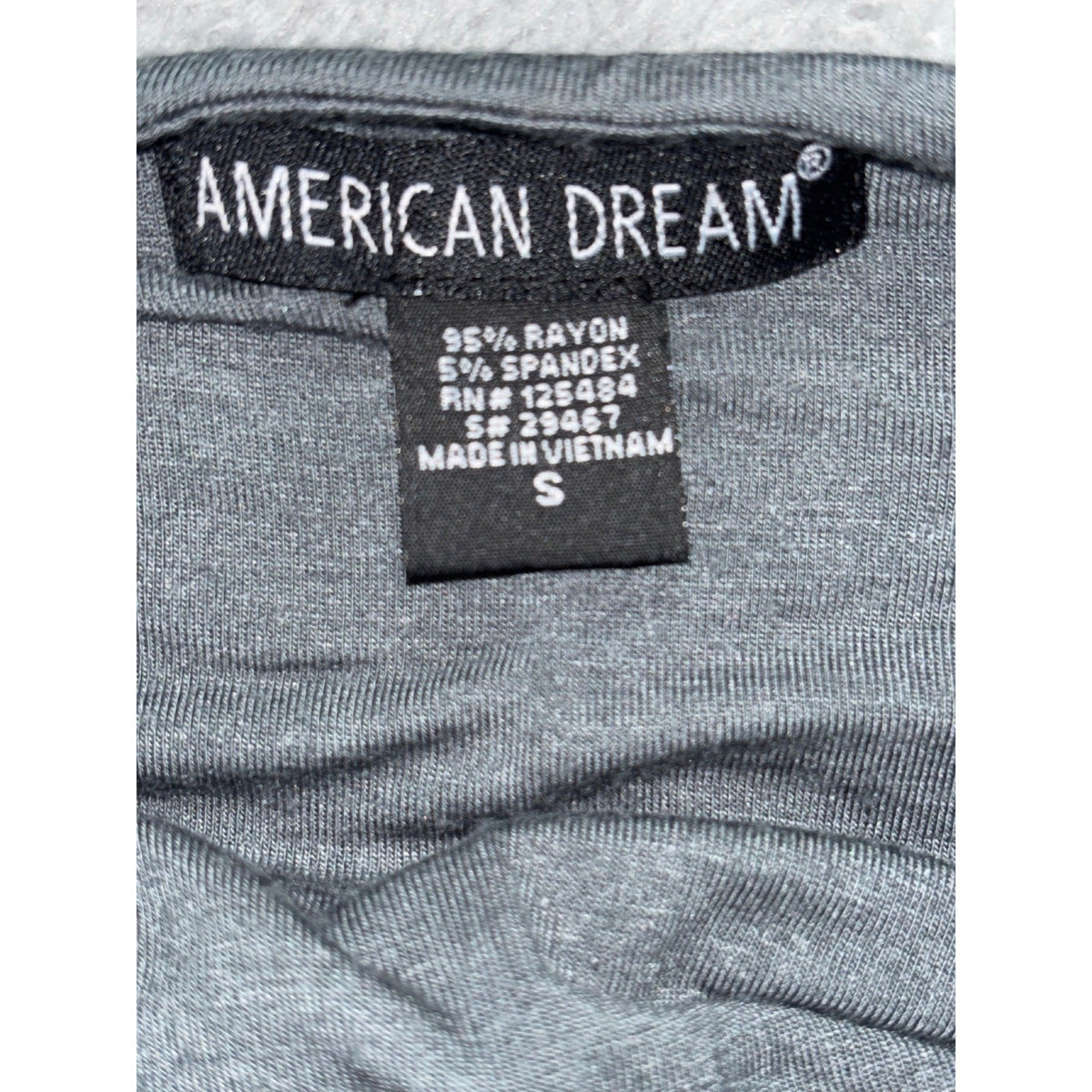 American Dream S Gray Womens Bodycon Midi Maxi Knit Dress Casual Minimalist Boho