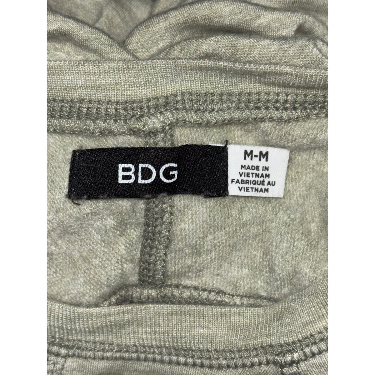 BDG M Heather Gray Long Sleeve Dress Womens Casual Cozy A-Line