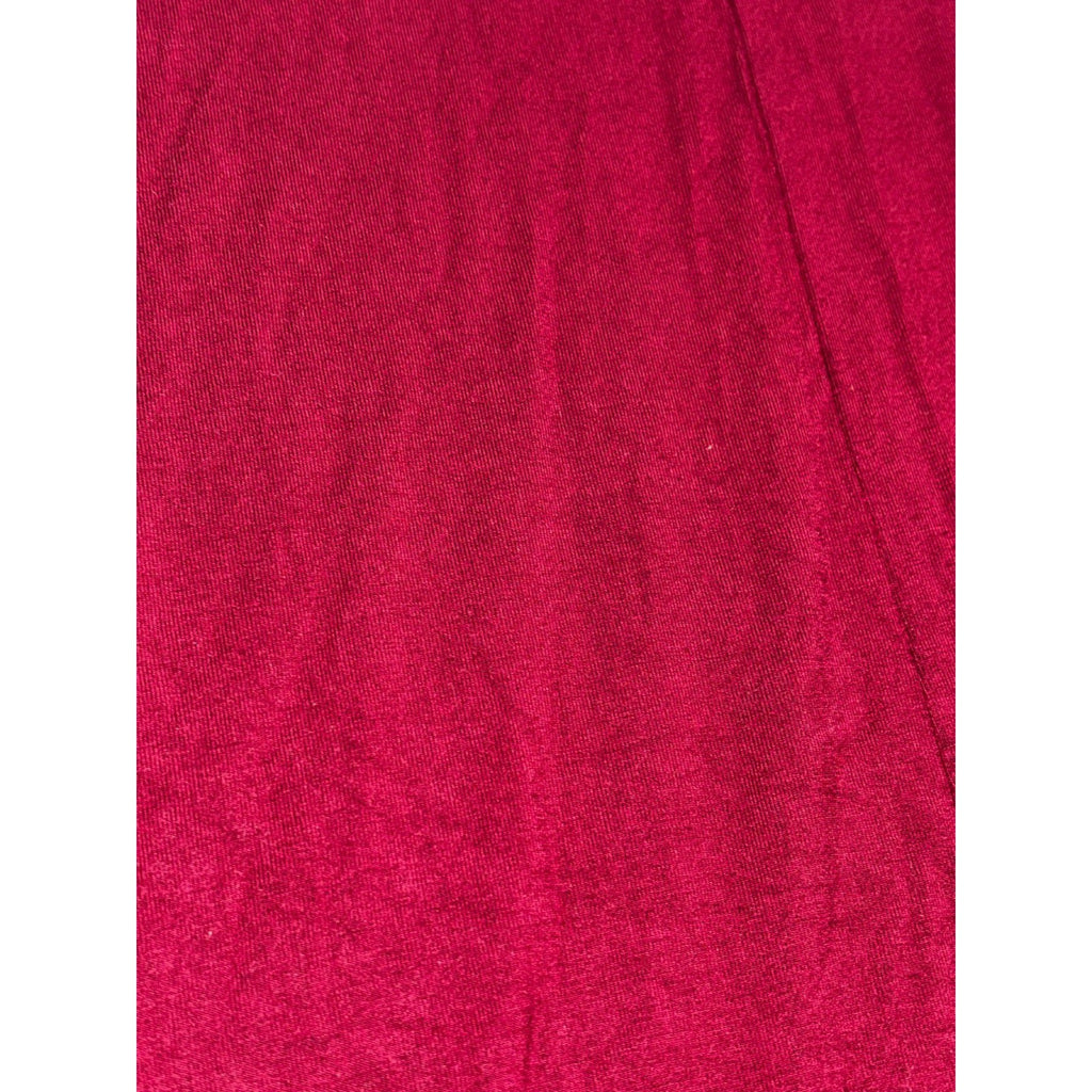 Old Navy Womens S Burgundy Long Sleeve Swing Dress Casual Cozy Boho