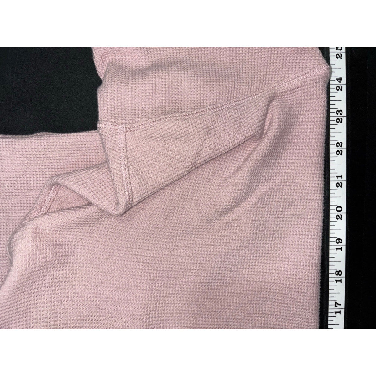 Calvin Klein Performance Womens S Mauve Pink Waffle Knit Hoodie Casual Cozy