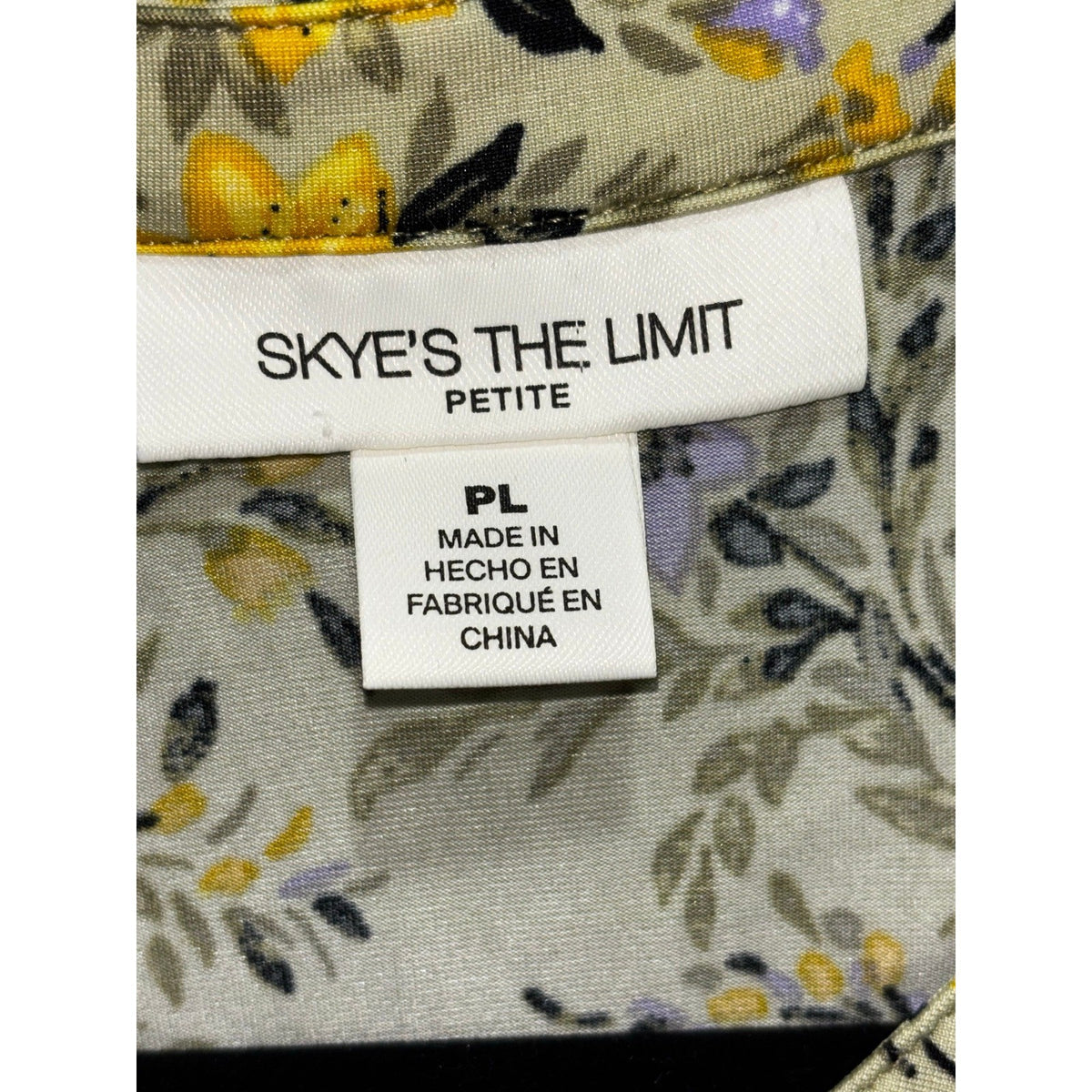 Skye's The Limit PL Womens Green Yellow Floral Babydoll Dress Boho Festival