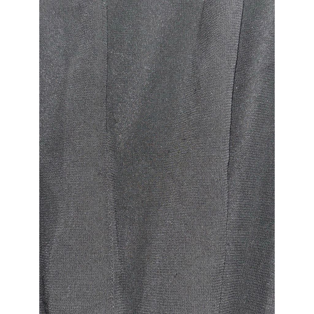 City Triangles Womens 5 Black Silver Beaded Cocktail Dress Y2K Party