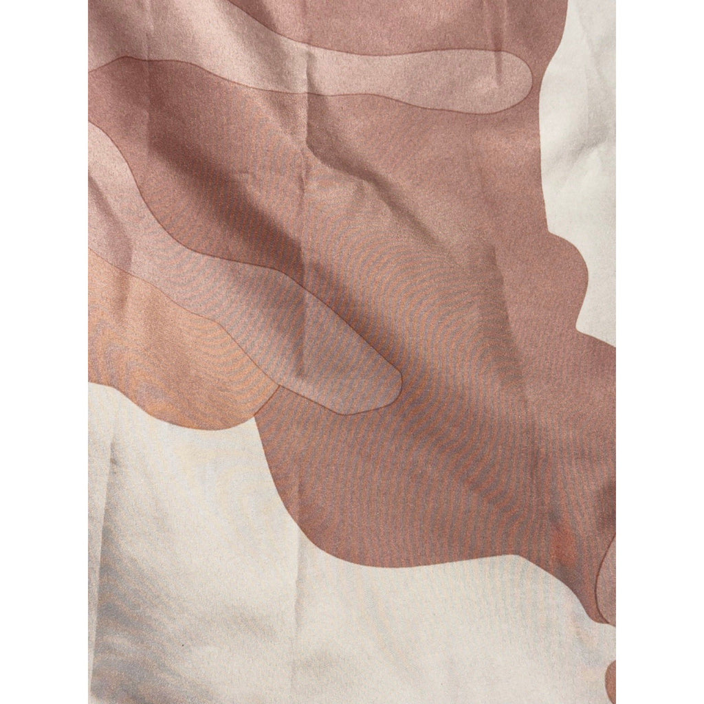 Forever 21 L Pink Tan Camo Windbreaker Jacket Womens Casual Athleisure Hooded