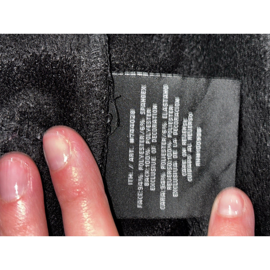 Double Diamond Womens L Black Softshell Jacket Full Zip Athletic Casual Outdoor