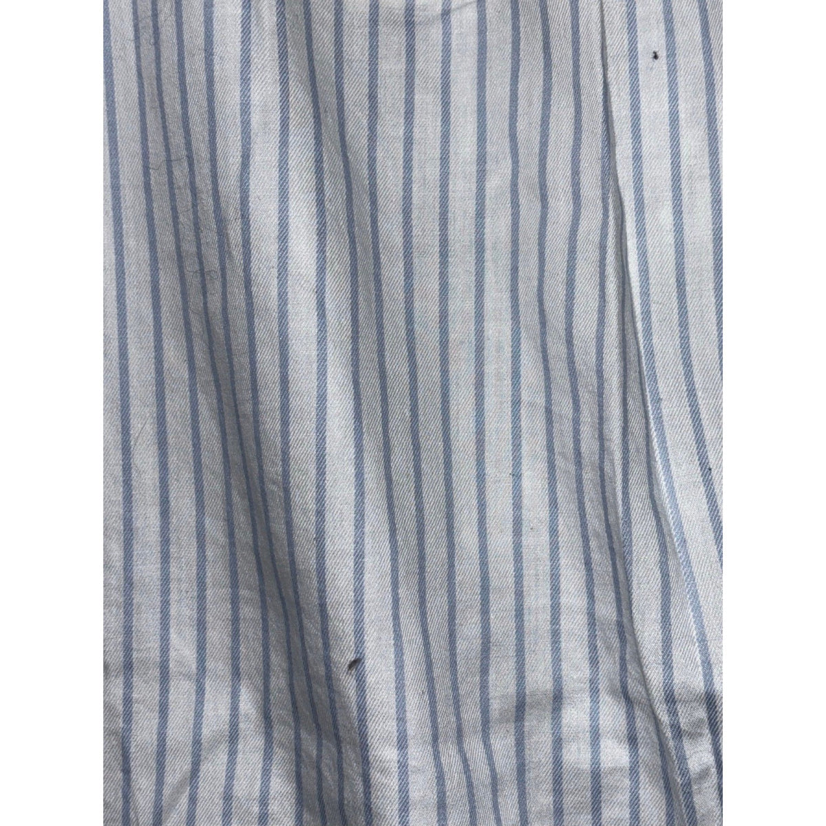 Levi's XL White Blue Striped Button Up Blouse Womens Boho Casual Top