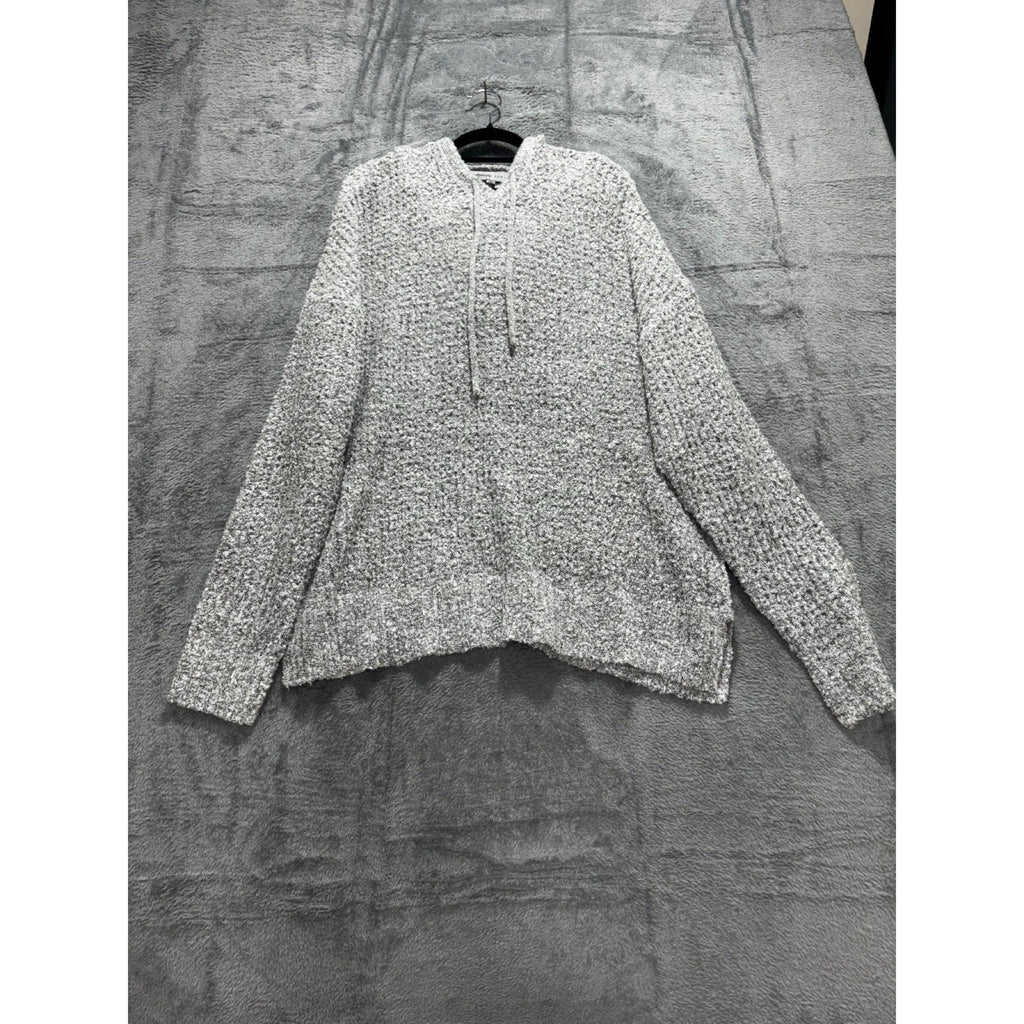 Absolutely Famous XL Gray Womens Pullover Hoodie Sweater Cozy Casual Relaxed Fit