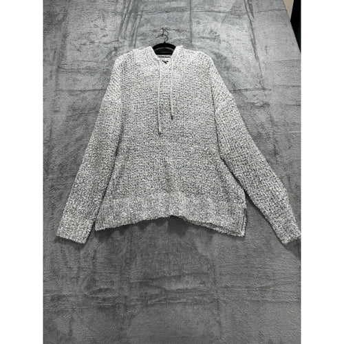 Absolutely Famous XL Gray Womens Pullover Hoodie Sweater Cozy Casual Relaxed Fit