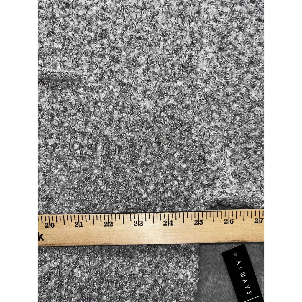 Absolutely Famous XL Gray Womens Pullover Hoodie Sweater Cozy Casual Relaxed Fit