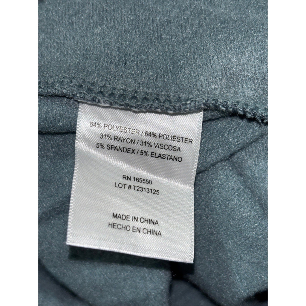 32 Degrees Heat XL Blue Plaid Fleece Shirt Womens Cozy Shacket