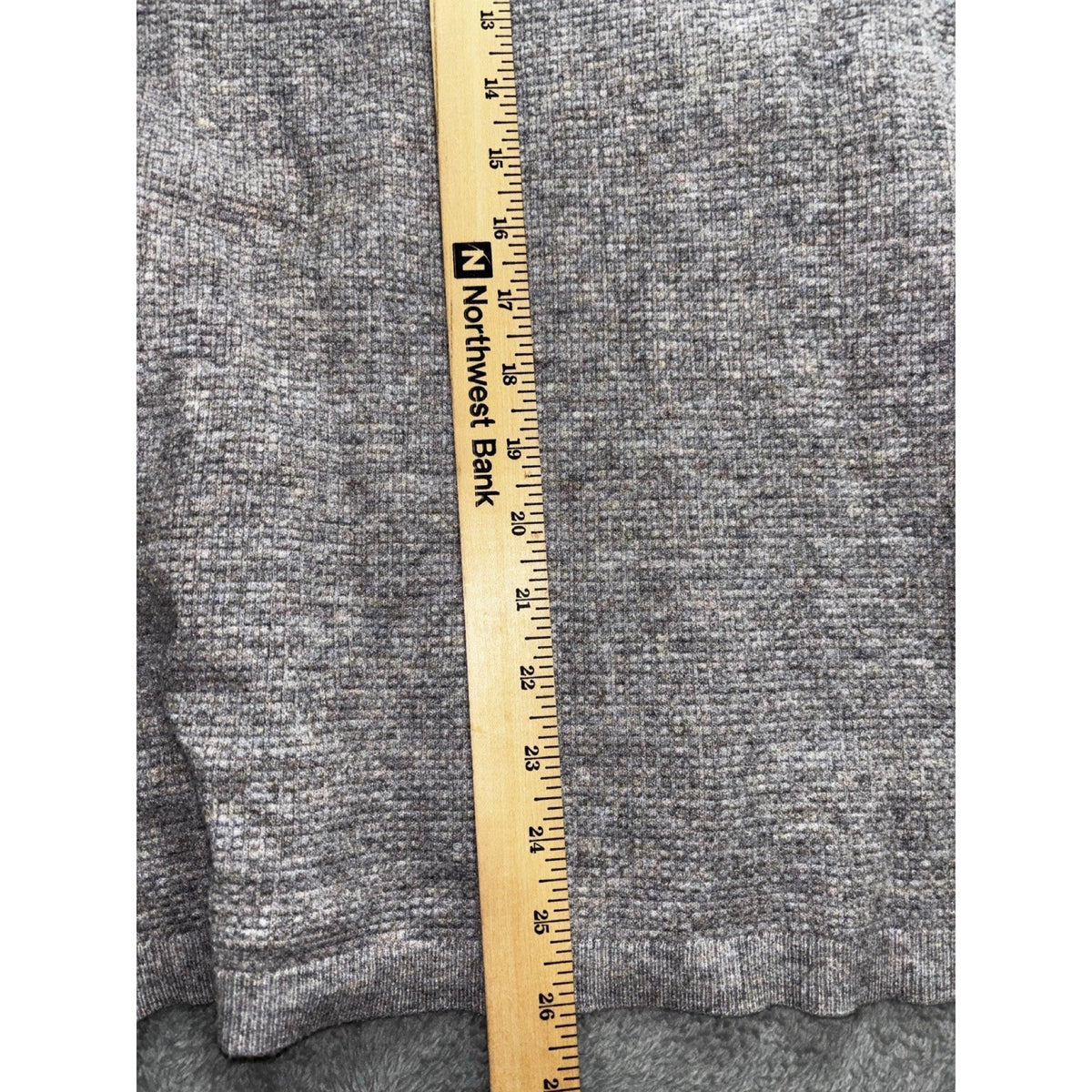 Isabel Maternity by Ingrid & Isabel L Gray Bell Sleeve Knit Sweater Womens Top