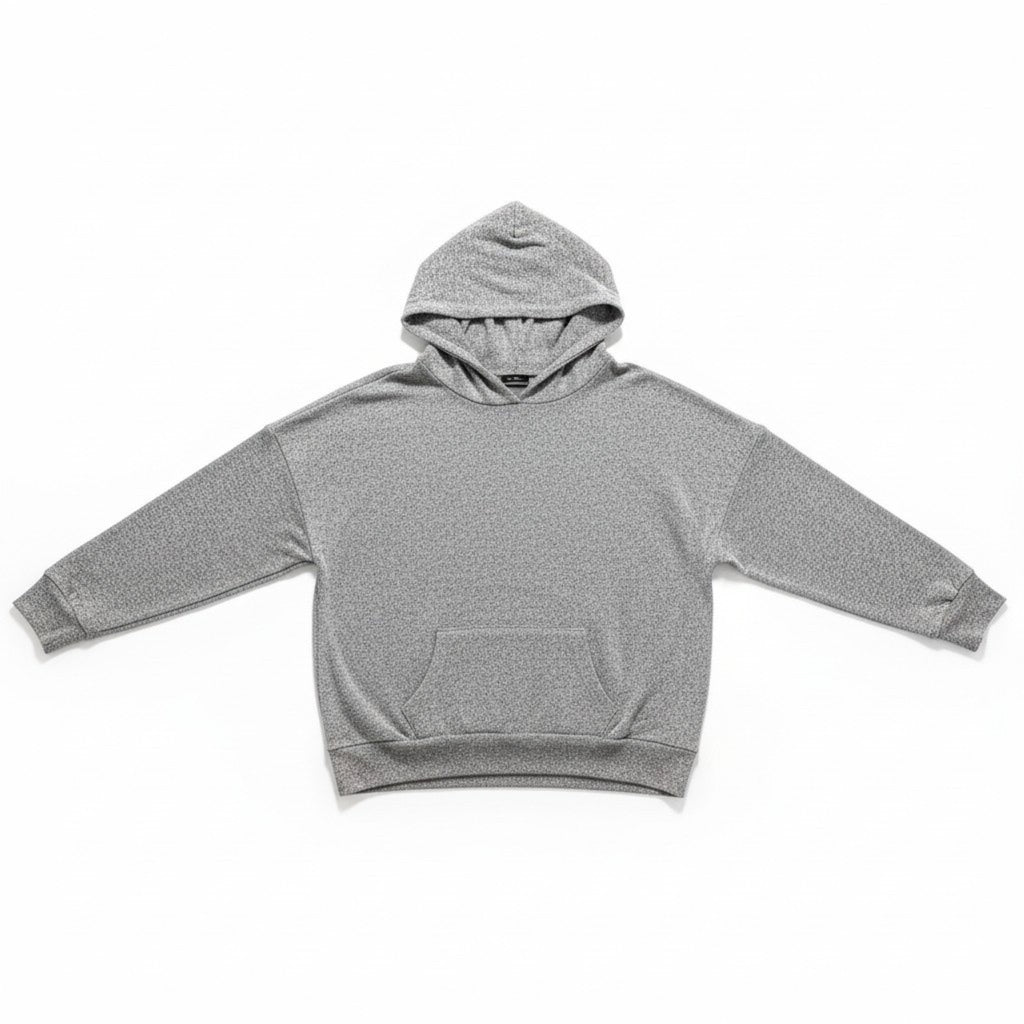 Charlotte Russe XL Gray Hoodie Womens Casual Cozy Sweatshirt Pullover