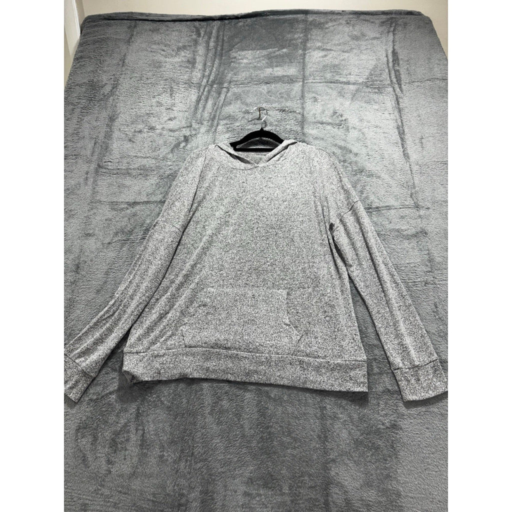 Charlotte Russe XL Gray Hoodie Womens Casual Cozy Sweatshirt Pullover