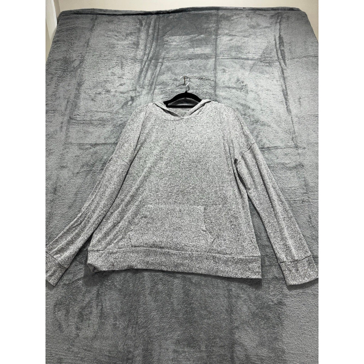 Charlotte Russe XL Gray Hoodie Womens Casual Cozy Sweatshirt Pullover