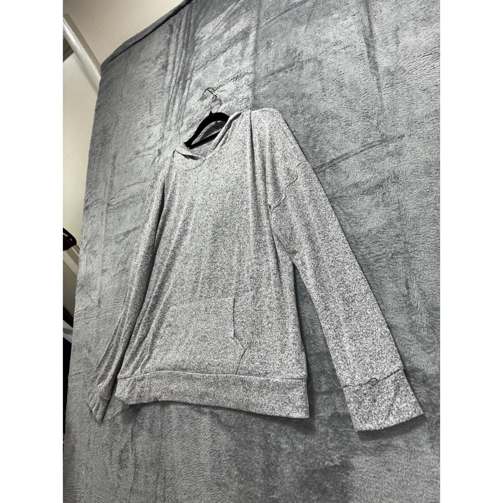Charlotte Russe XL Gray Hoodie Womens Casual Cozy Sweatshirt Pullover
