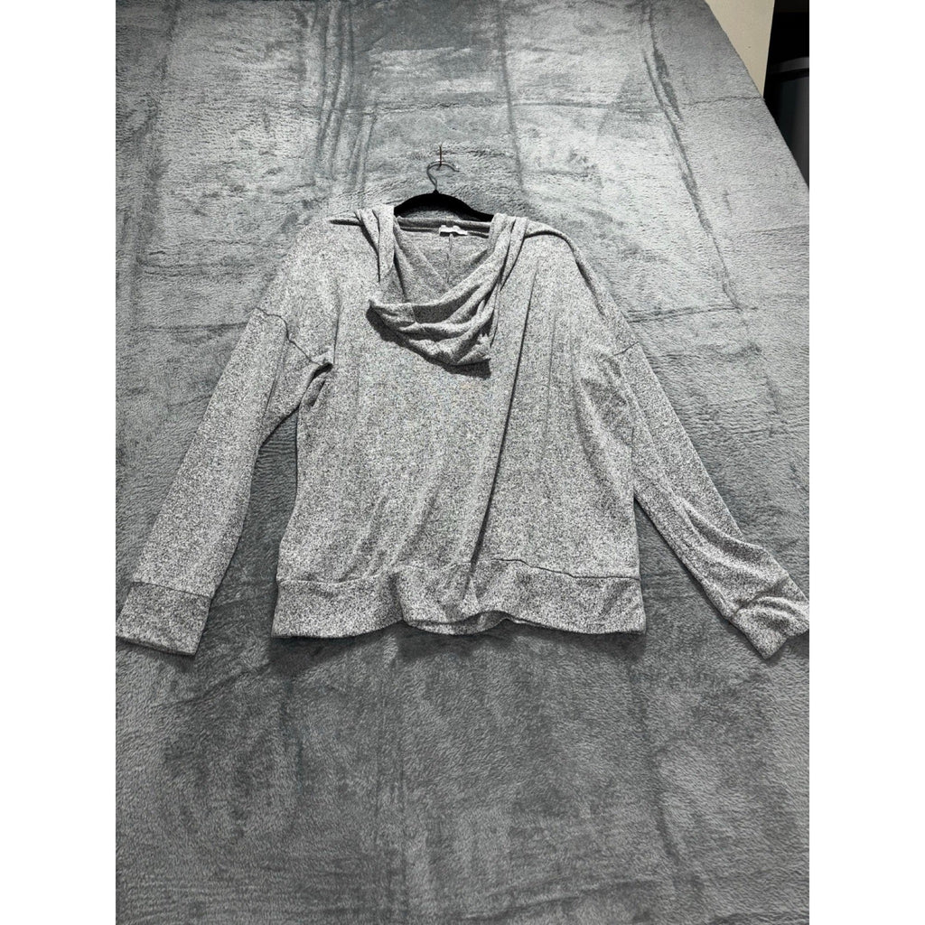 Charlotte Russe XL Gray Hoodie Womens Casual Cozy Sweatshirt Pullover