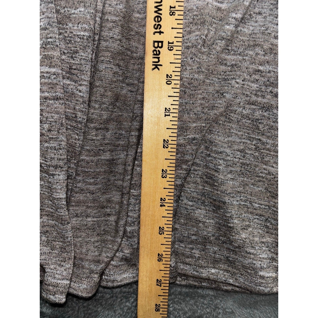 Workshop Republic Clothing XL Gray Womens Cardigan Open Front Casual Cozy Boho