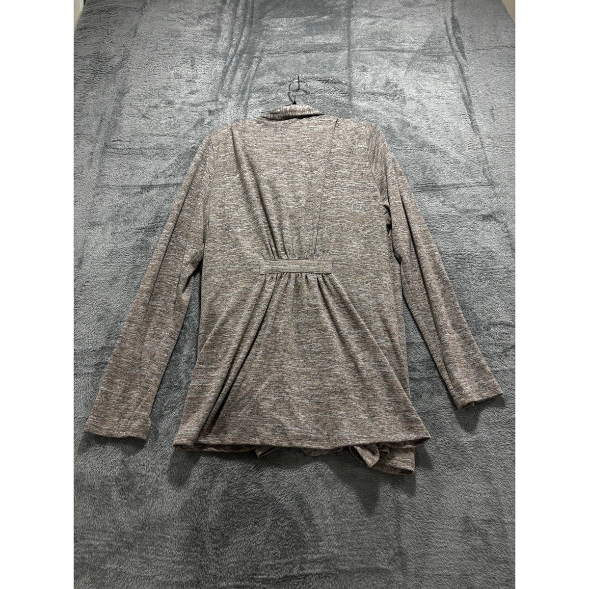Workshop Republic Clothing XL Gray Womens Cardigan Open Front Casual Cozy Boho
