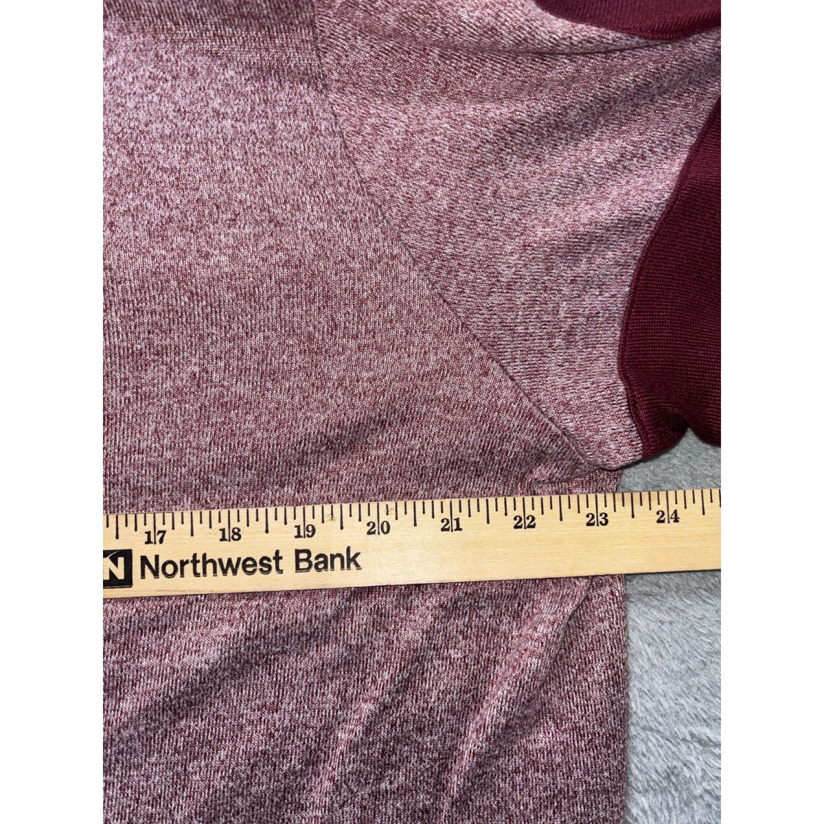 St John's Bay XL Womens Pink Colorblock Funnel Neck Pullover Casual Cozy Top