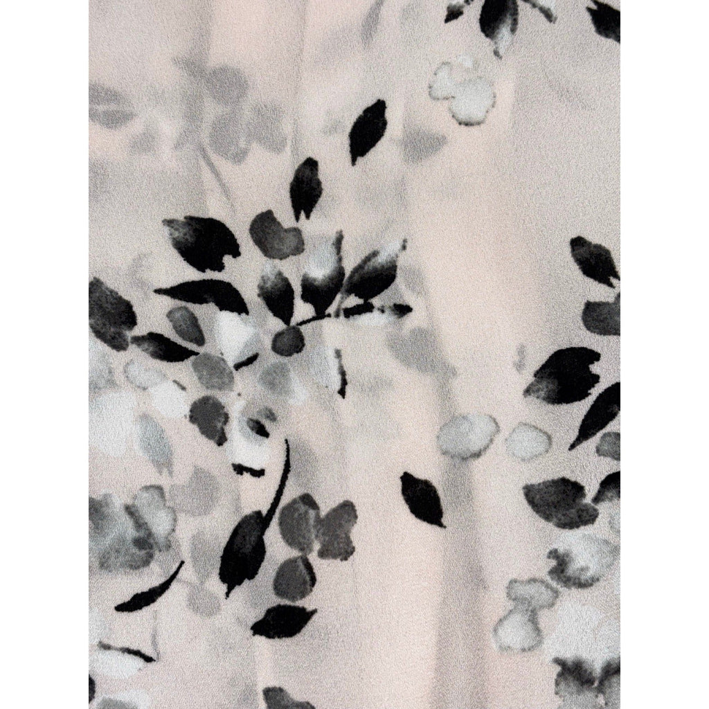 Emaline L Pink Floral Sleeveless V-Neck Blouse Womens Boho Casual