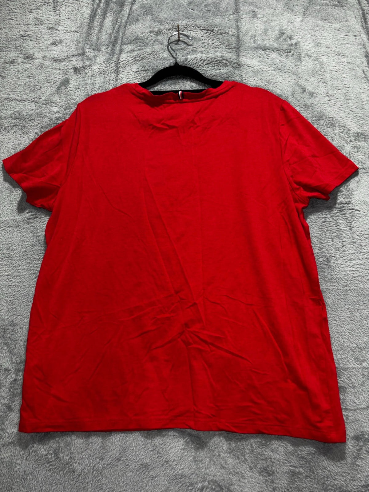 Tommy Hilfiger Womens XL Navy Red Graphic Tee Bundle Lot of 2 Casual Preppy