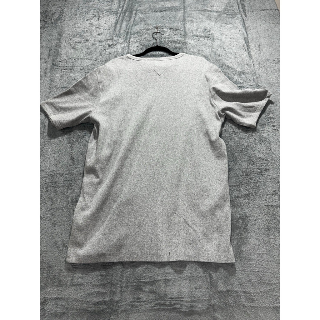 Tommy Hilfiger XL Gray Crewneck Short Sleeve Tee Casual Athleisure Preppy