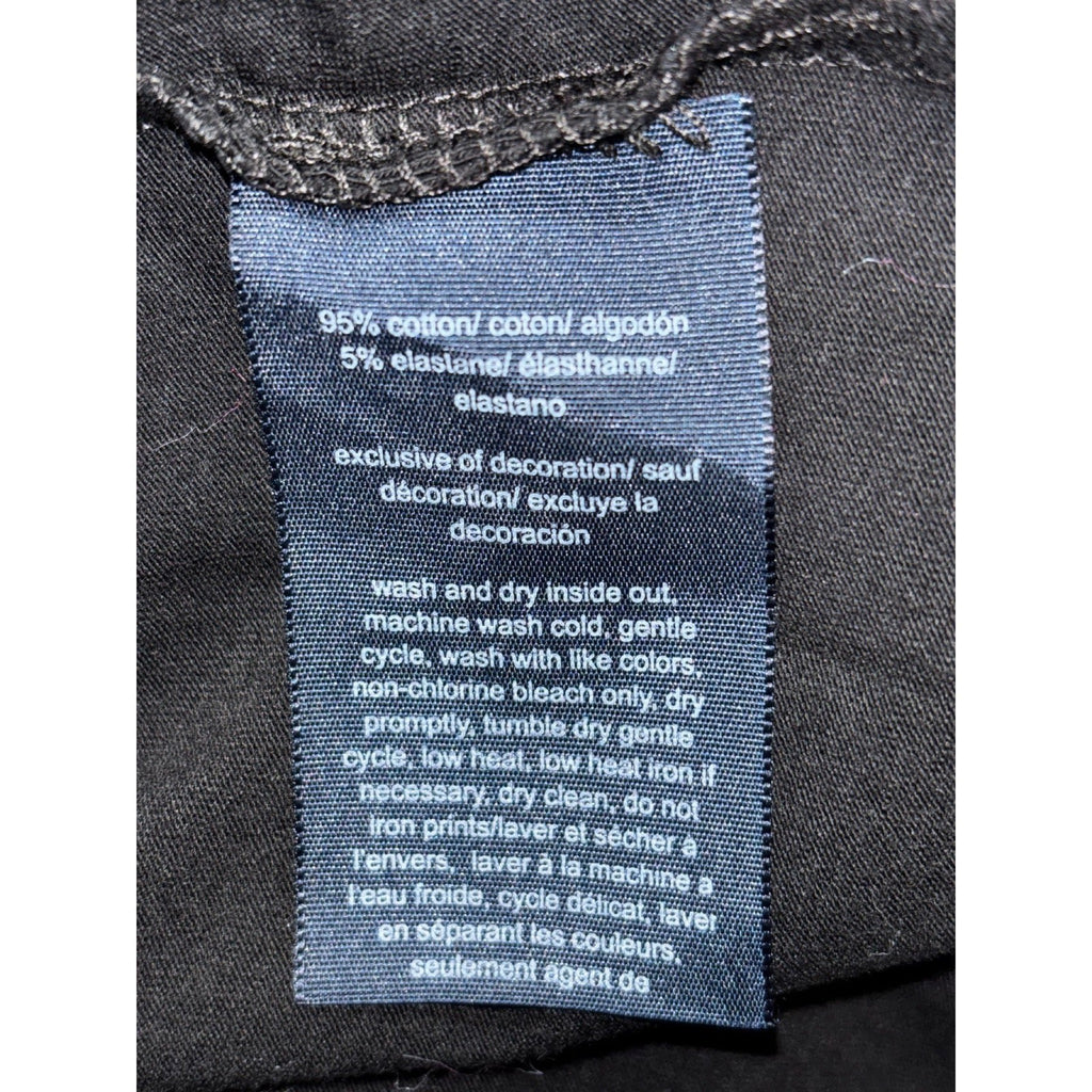 Tommy Hilfiger XL Black Crewneck Short Sleeve Tee Casual Athleisure
