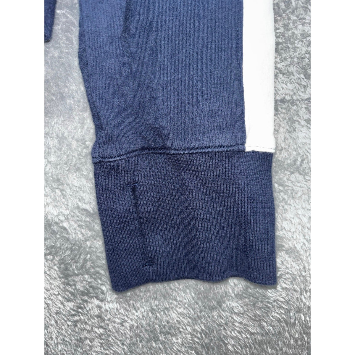 Tommy Hilfiger Sport Womens L Navy Blue Cowl Neck Pullover Sweatshirt Athleisure