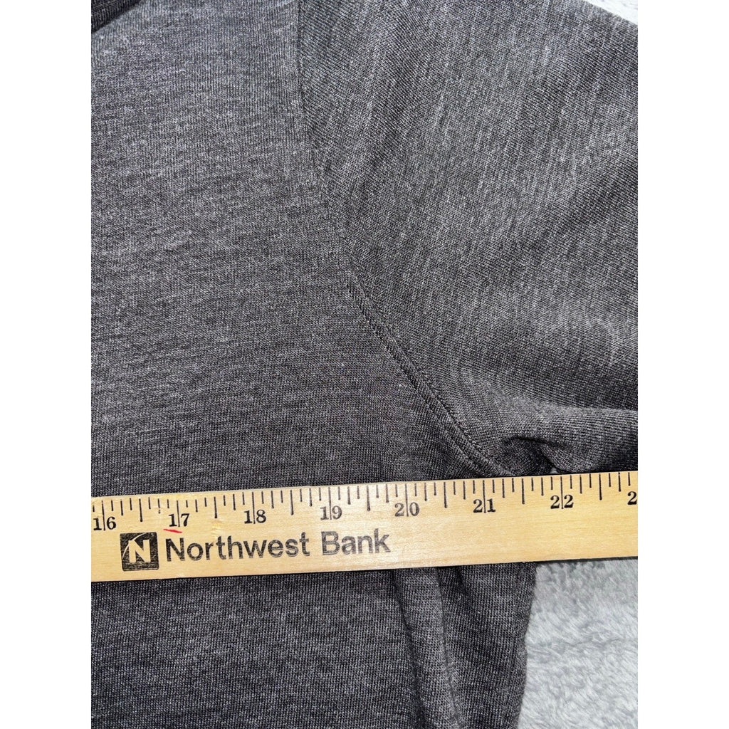 Calvin Klein Sleepwear Womens XL Gray Crewneck Sweatshirt Casual Cozy