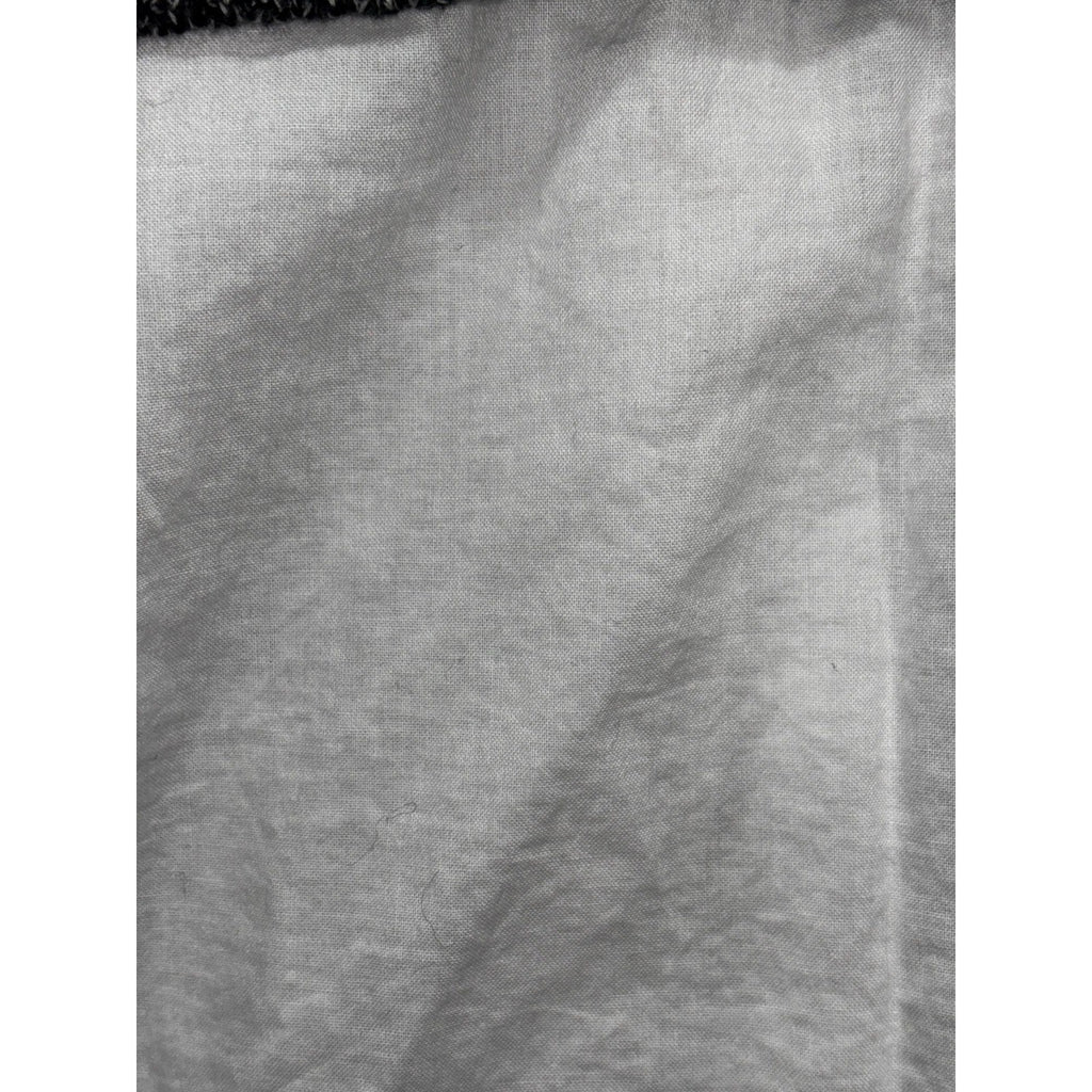 eight eight eight L Womens Black White Striped Layered Crewneck Sweater Casual