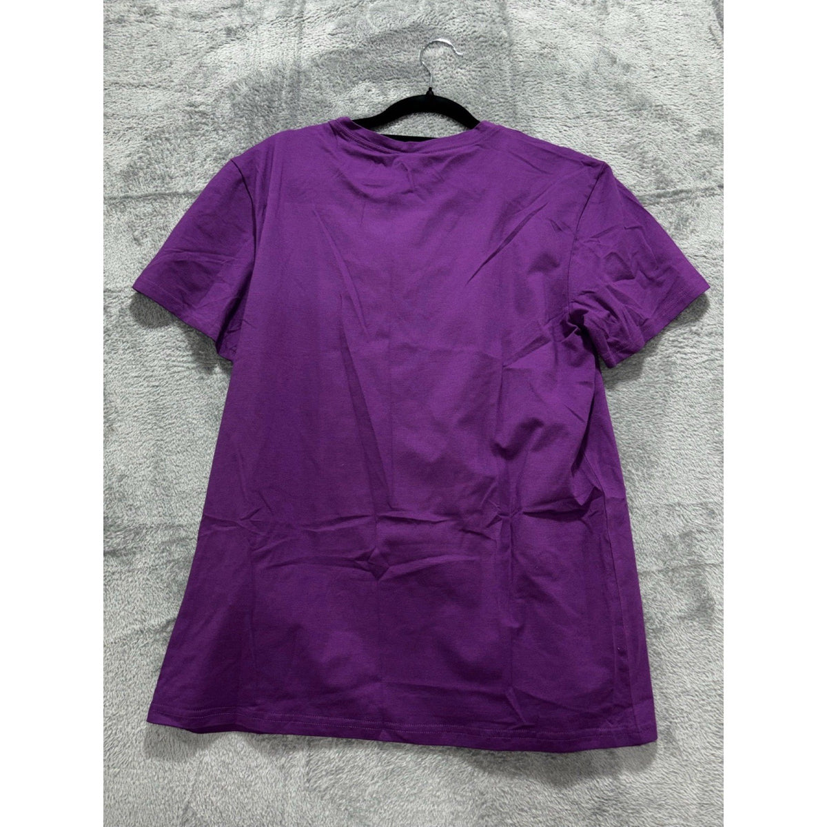 DANVOUY L Purple Womens Be Kind Graphic Tee Shirt Casual Cozy Boho