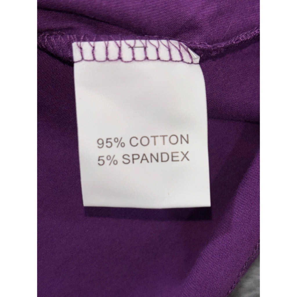 DANVOUY L Purple Womens Be Kind Graphic Tee Shirt Casual Cozy Boho