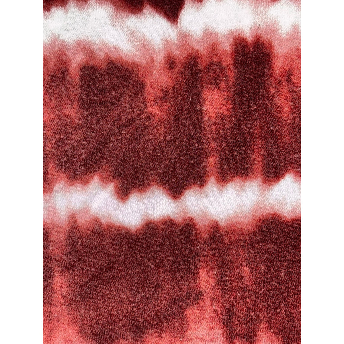 ARCHITECT Petites PL Womens Burgundy Tie Dye Stripe Long Sleeve Top Boho Casual