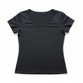 Architect XL Black Crewneck Tee Womens Casual Basic Cotton T-Shirt Boho New