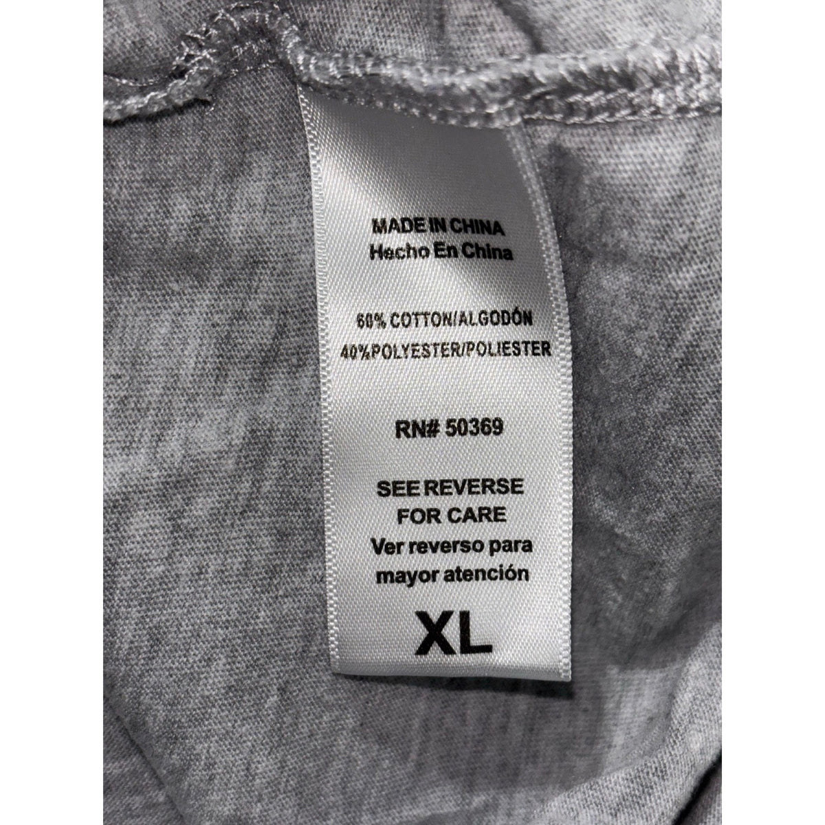 Juicy Couture Sport Womens XL Gray Pink Logo Crewneck Tee Casual Athleisure