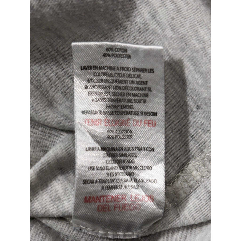 Rae Dunn XL Womens Gray Love Graphic Crewneck Tee Shirt Casual Cozy