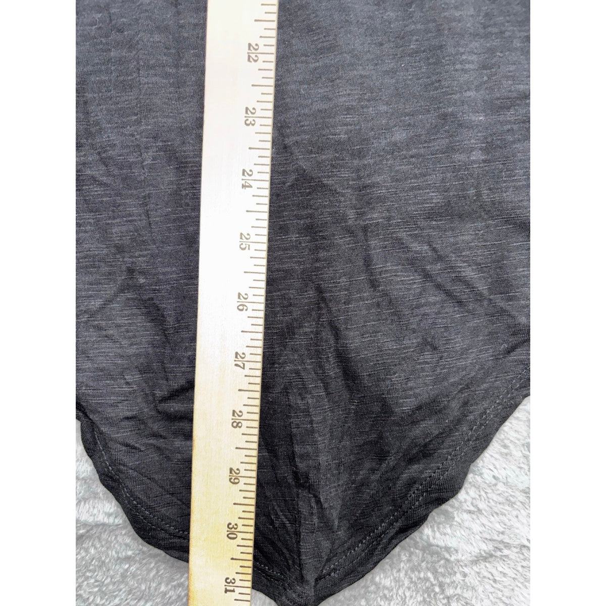 Social Standard by Sanctuary XXL Womens Black Asymmetric Hi-Lo Tee Casual Boho