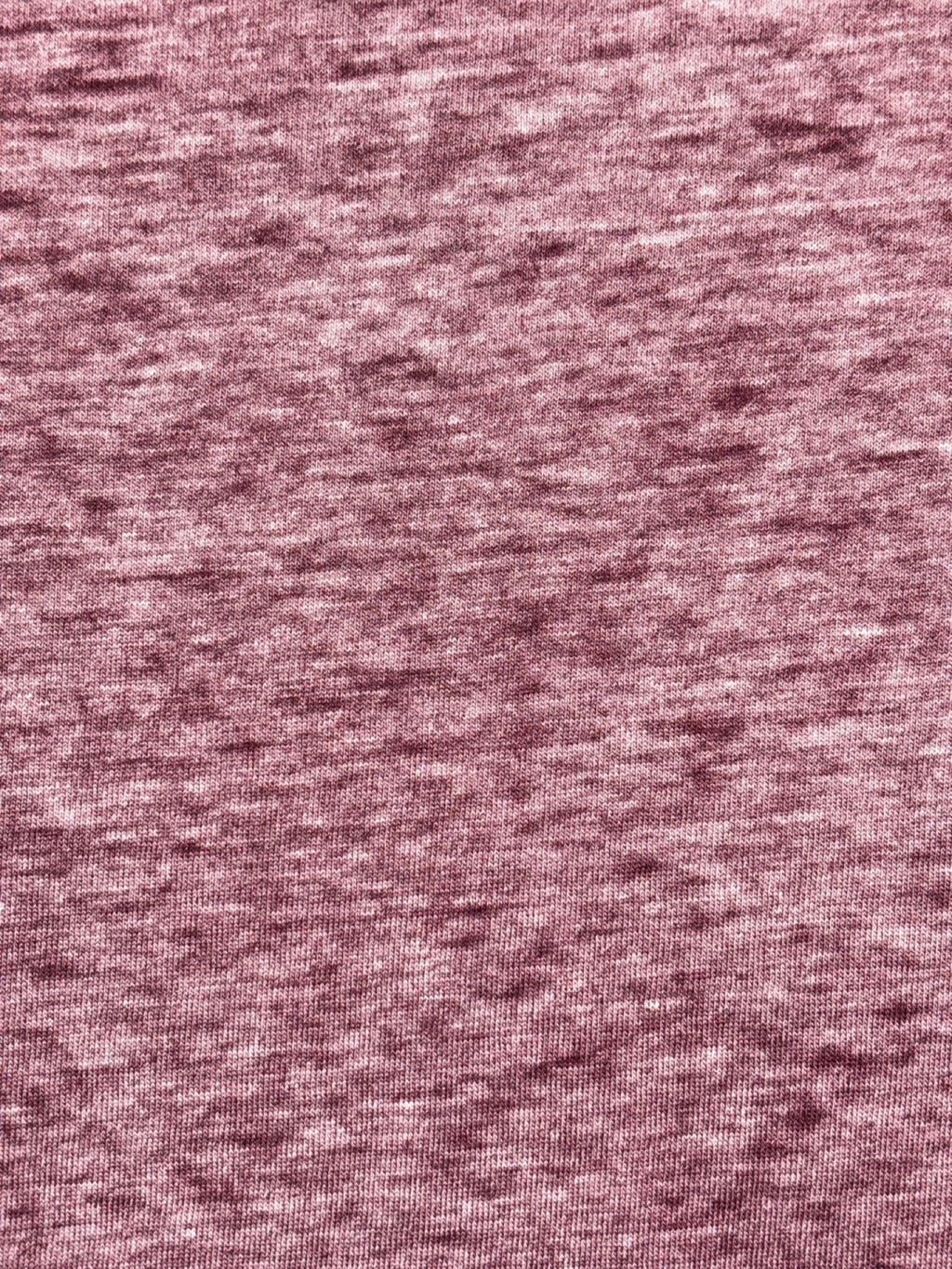 Joei & i Womens 1X Burgundy Heather Rhinestone Cross Tee Casual Boho