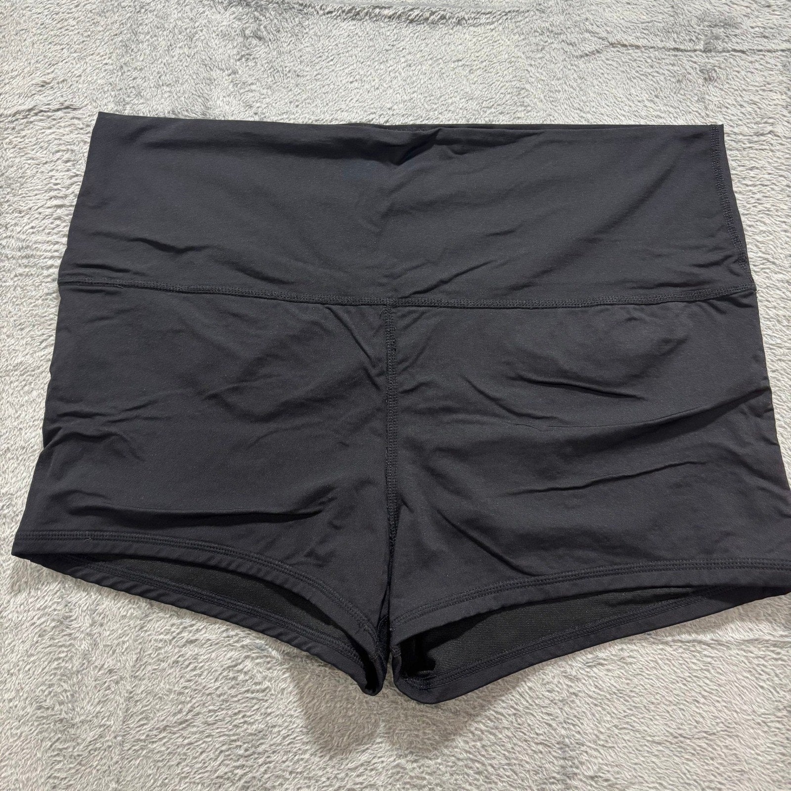 Kona Sol Womens XL Black Swim Shorts Board Shorts Beach Coverup Coastal Swimwear
