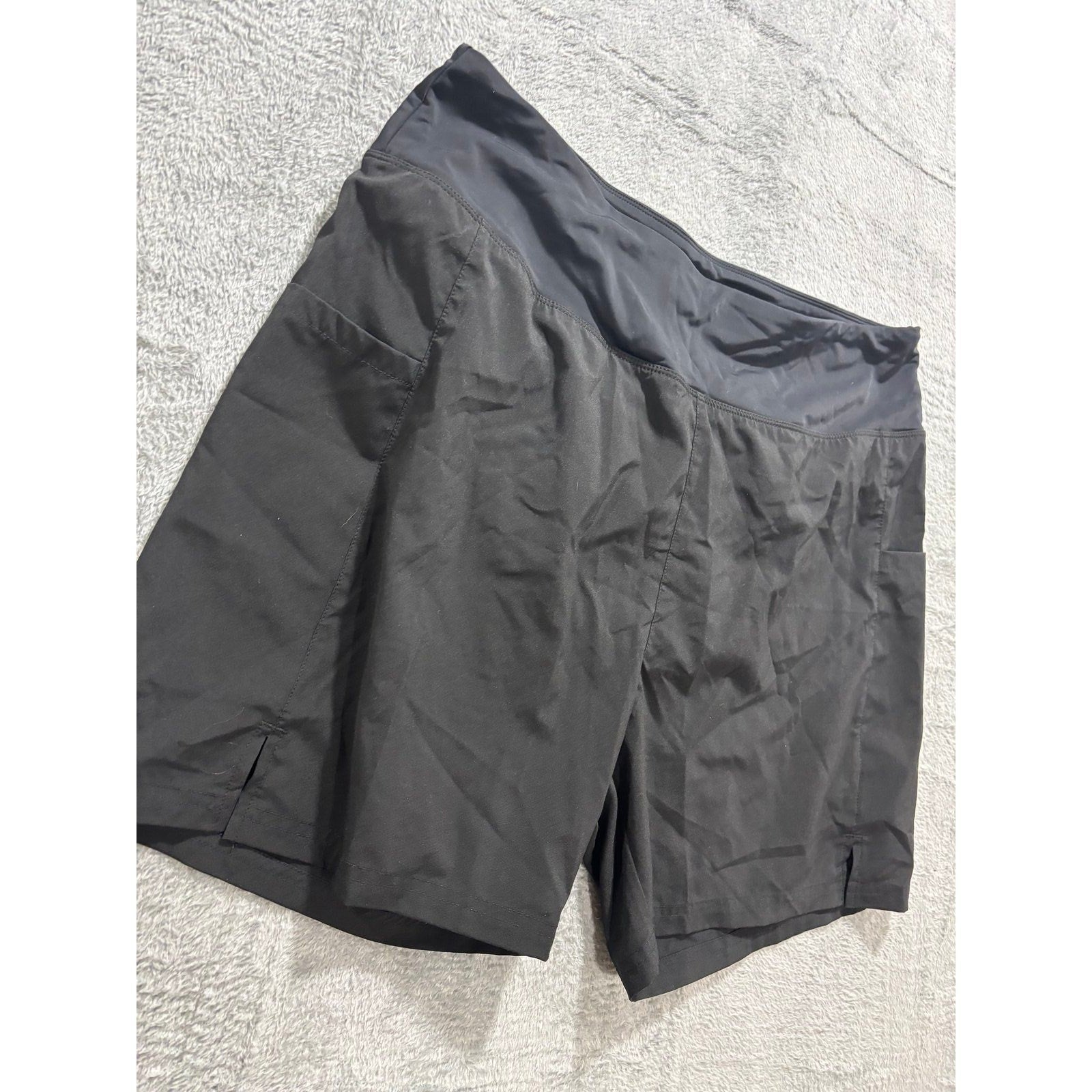 Baleaf XL Black Womens Running Hiking Shorts Athleisure Casual