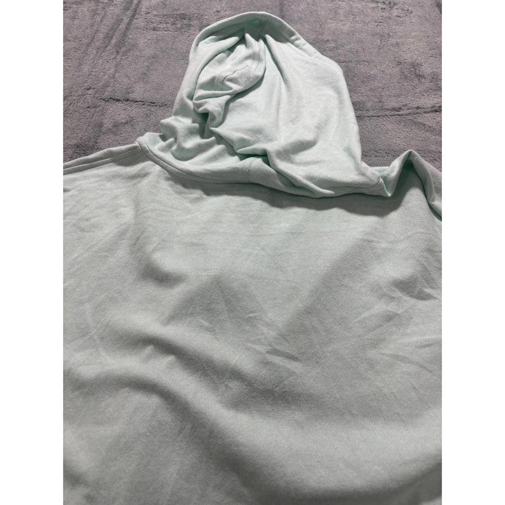 Maurices Women XXL Mint Green Full Zip Hoodie Relax Fit High Low Hem Sweatshirt