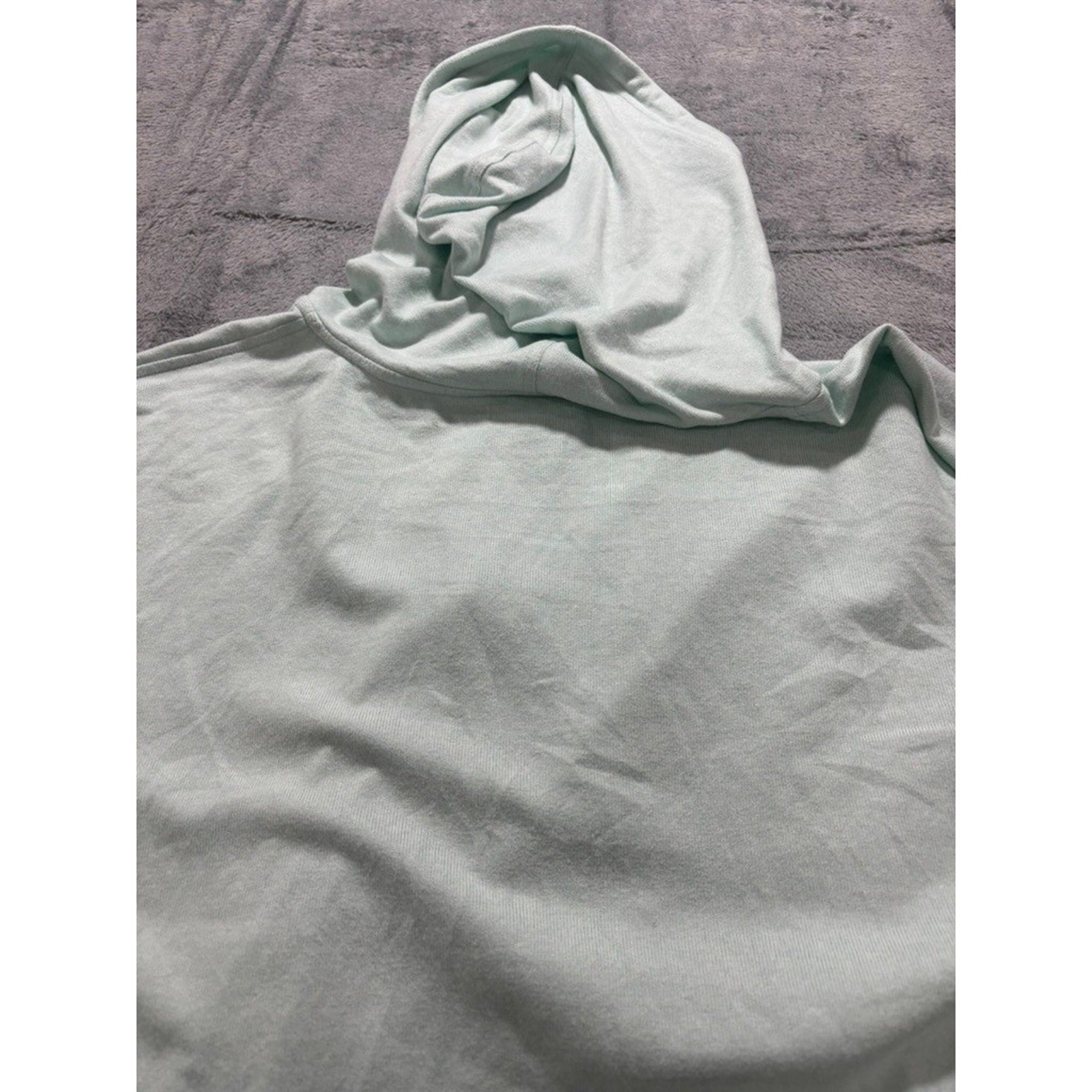 Maurices Women XXL Mint Green Full Zip Hoodie Relax Fit High Low Hem Sweatshirt