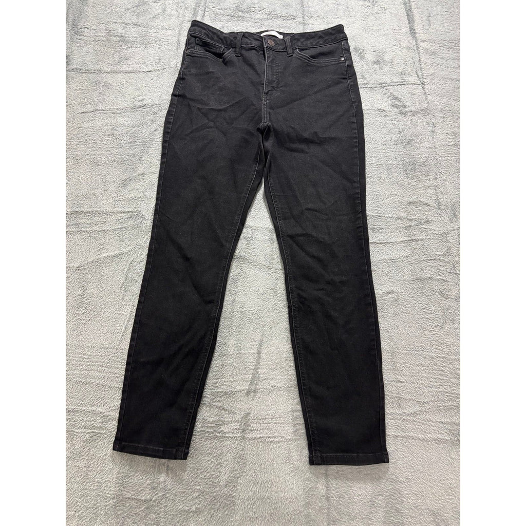 LC Lauren Conrad 10 Black Skinny Jeans Womens Casual Minimalist Coastal Basic