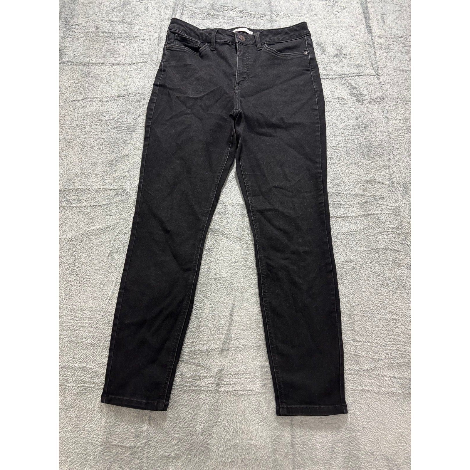 LC Lauren Conrad 10 Black Skinny Jeans Womens Casual Minimalist Coastal Basic