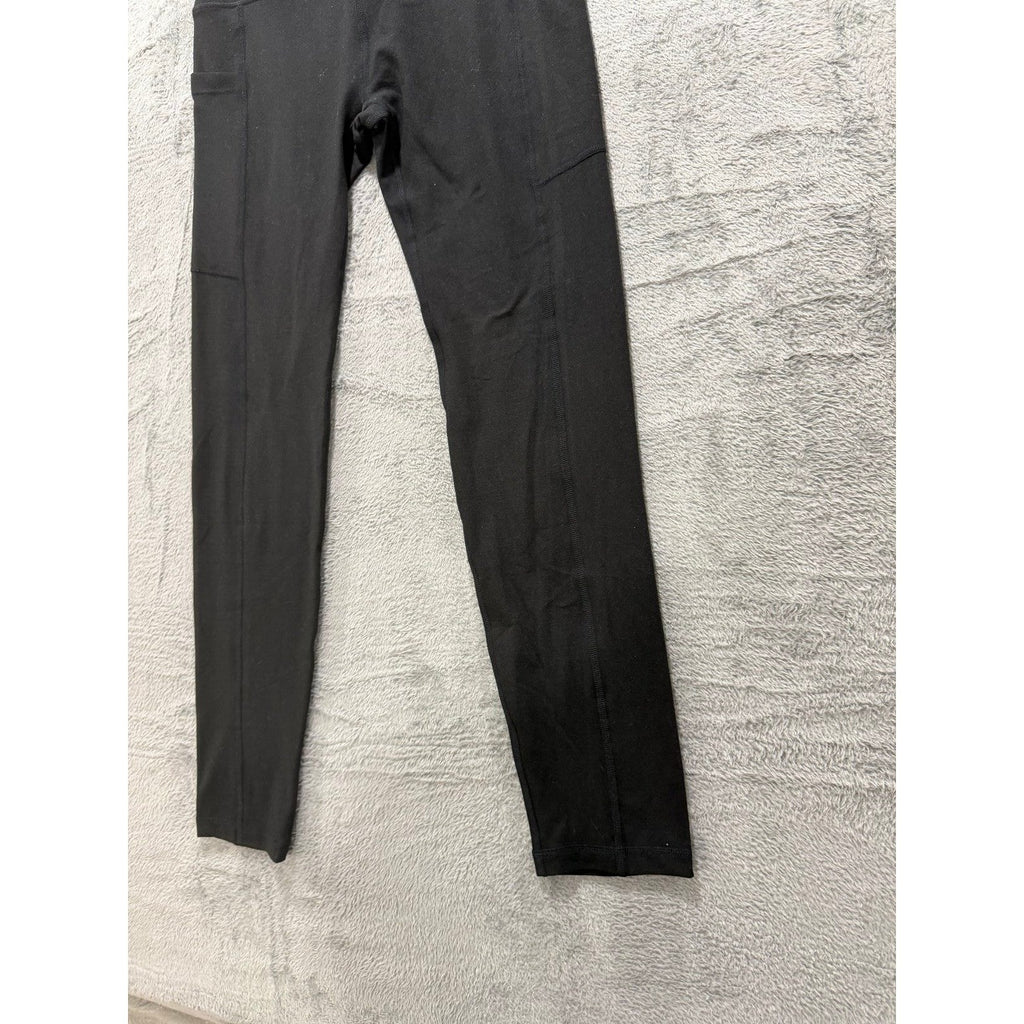 Shapermint Essentials Womens M Black High Waisted Leggings Athleisure Casual